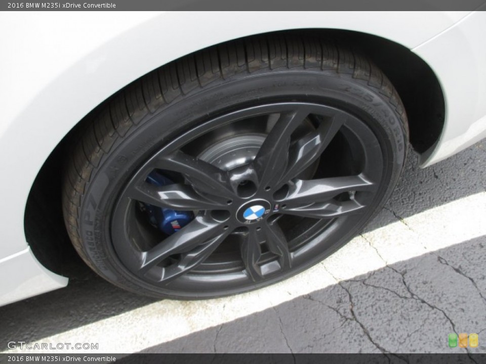 2016 BMW M235i xDrive Convertible Wheel and Tire Photo #106627400