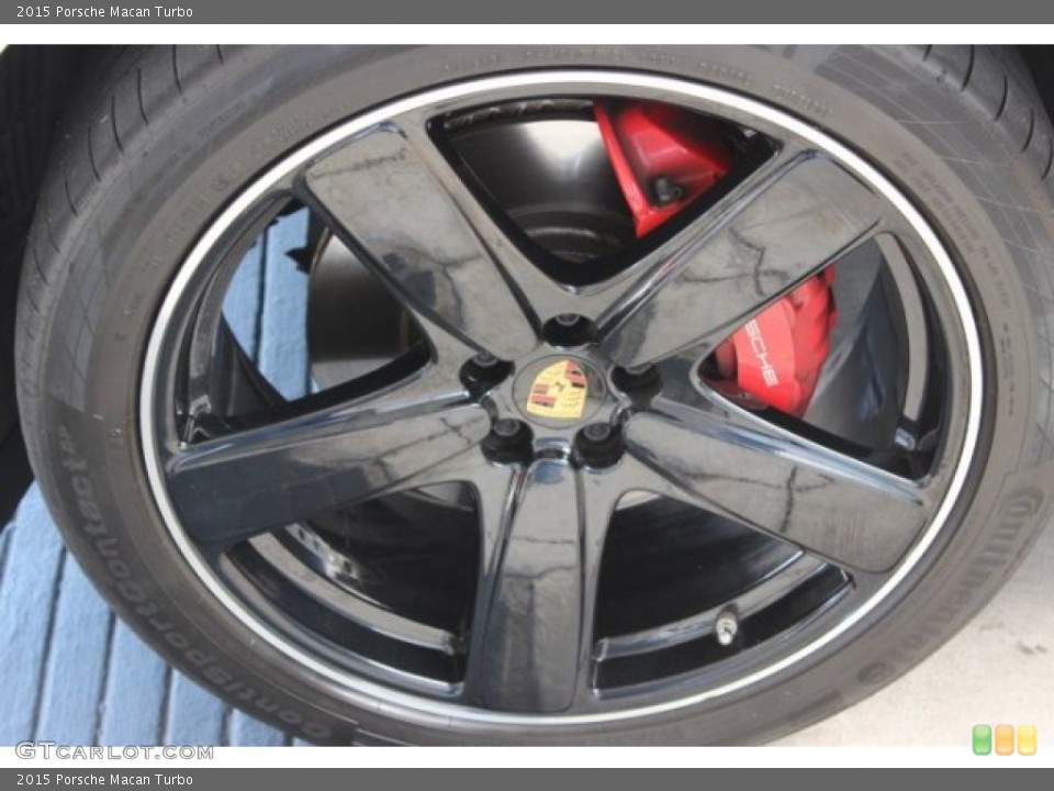 2015 Porsche Macan Turbo Wheel and Tire Photo #106628449