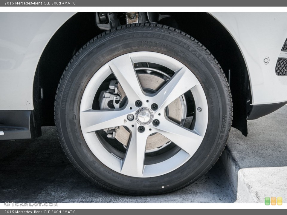 2016 Mercedes-Benz GLE 300d 4MATIC Wheel and Tire Photo #106638343