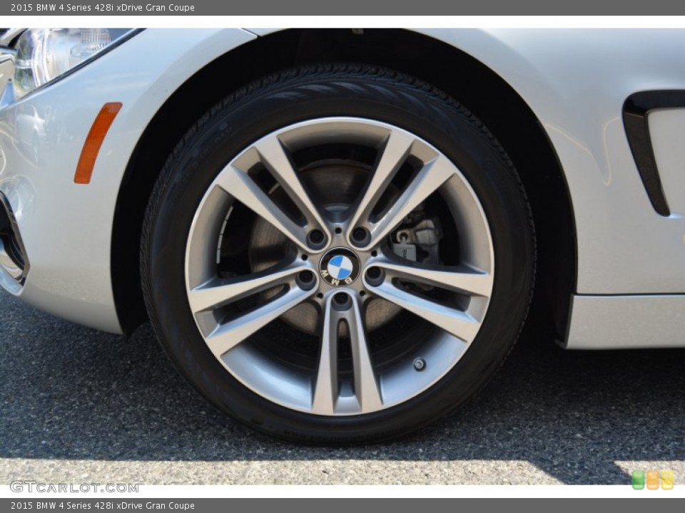 2015 BMW 4 Series 428i xDrive Gran Coupe Wheel and Tire Photo #106640011