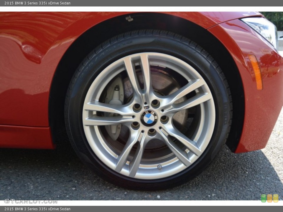 2015 BMW 3 Series 335i xDrive Sedan Wheel and Tire Photo #106640520