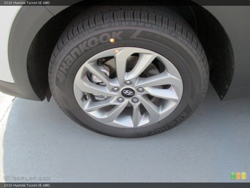 2016 Hyundai Tucson SE AWD Wheel and Tire Photo #106645240
