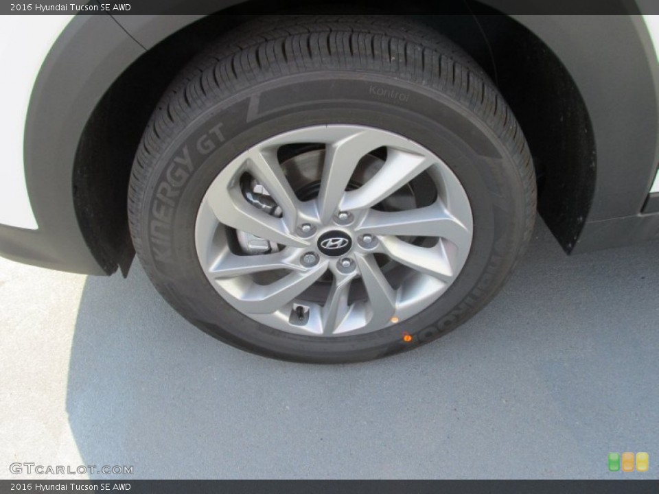 2016 Hyundai Tucson SE AWD Wheel and Tire Photo #106645722