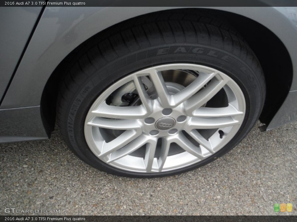 2016 Audi A7 3.0 TFSI Premium Plus quattro Wheel and Tire Photo #106658687