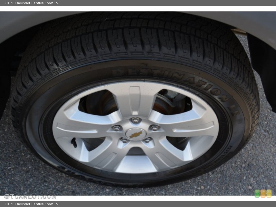 2015 Chevrolet Captiva Sport Wheels and Tires