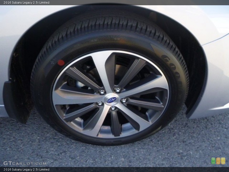 2016 Subaru Legacy 2.5i Limited Wheel and Tire Photo #106666334