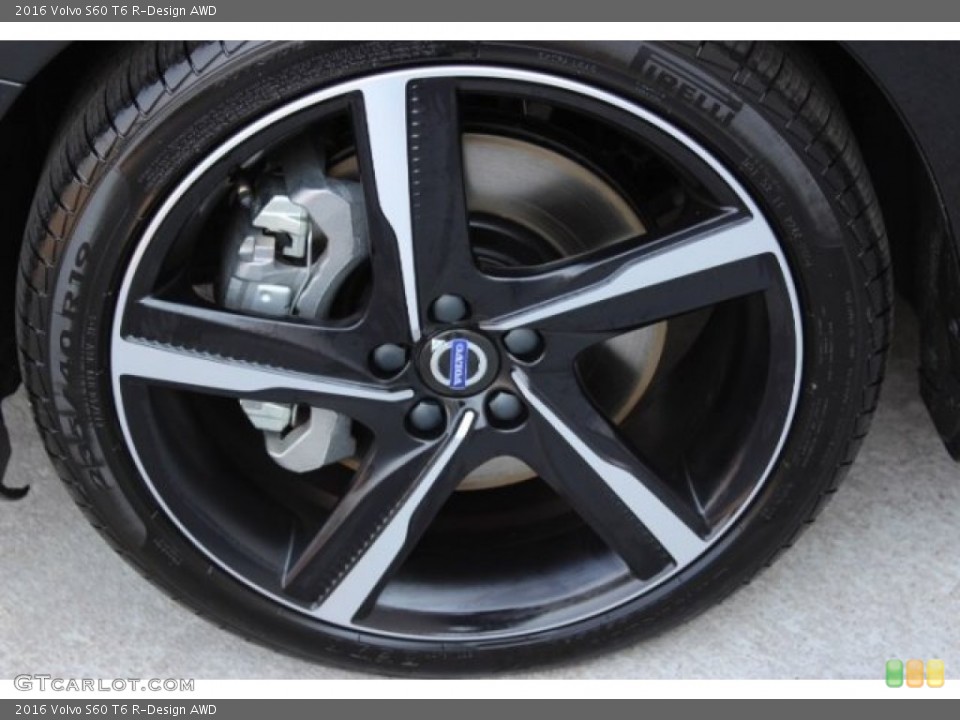 2016 Volvo S60 T6 R-Design AWD Wheel and Tire Photo #106672616