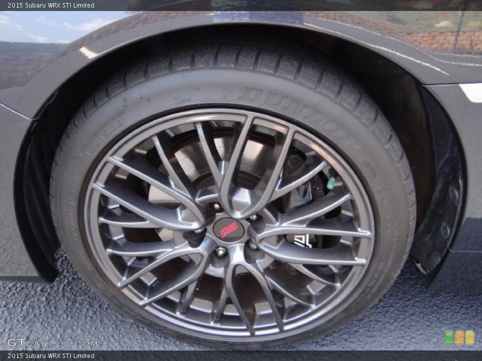 2015 Subaru WRX STI Limited Wheel and Tire Photo #106681139