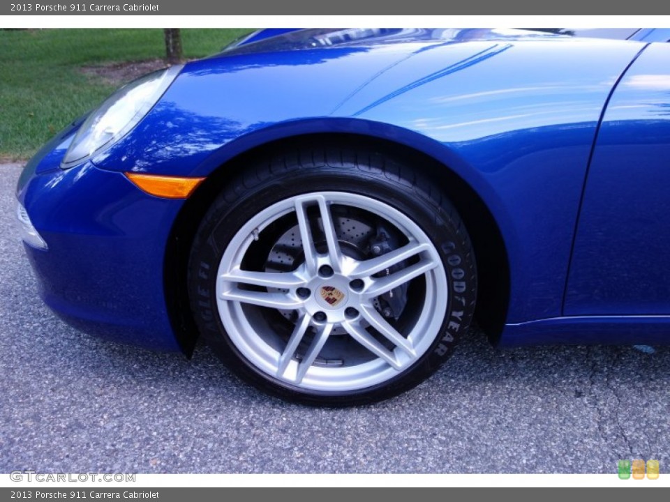 2013 Porsche 911 Carrera Cabriolet Wheel and Tire Photo #106689626