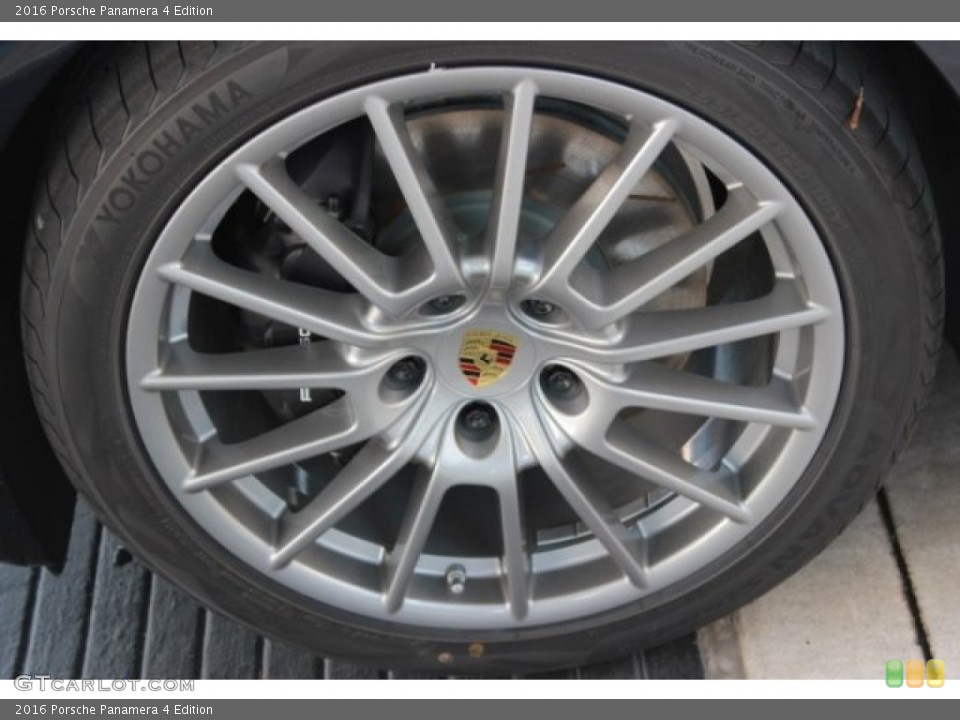 2016 Porsche Panamera 4 Edition Wheel and Tire Photo #106705513