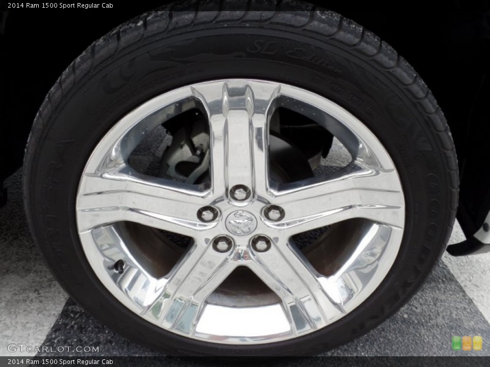 2014 Ram 1500 Sport Regular Cab Wheel and Tire Photo #106708891