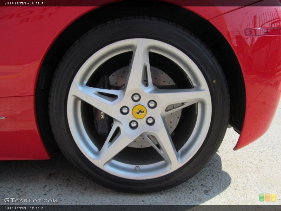 2014 Ferrari 458 Italia Wheel and Tire Photo #106711174