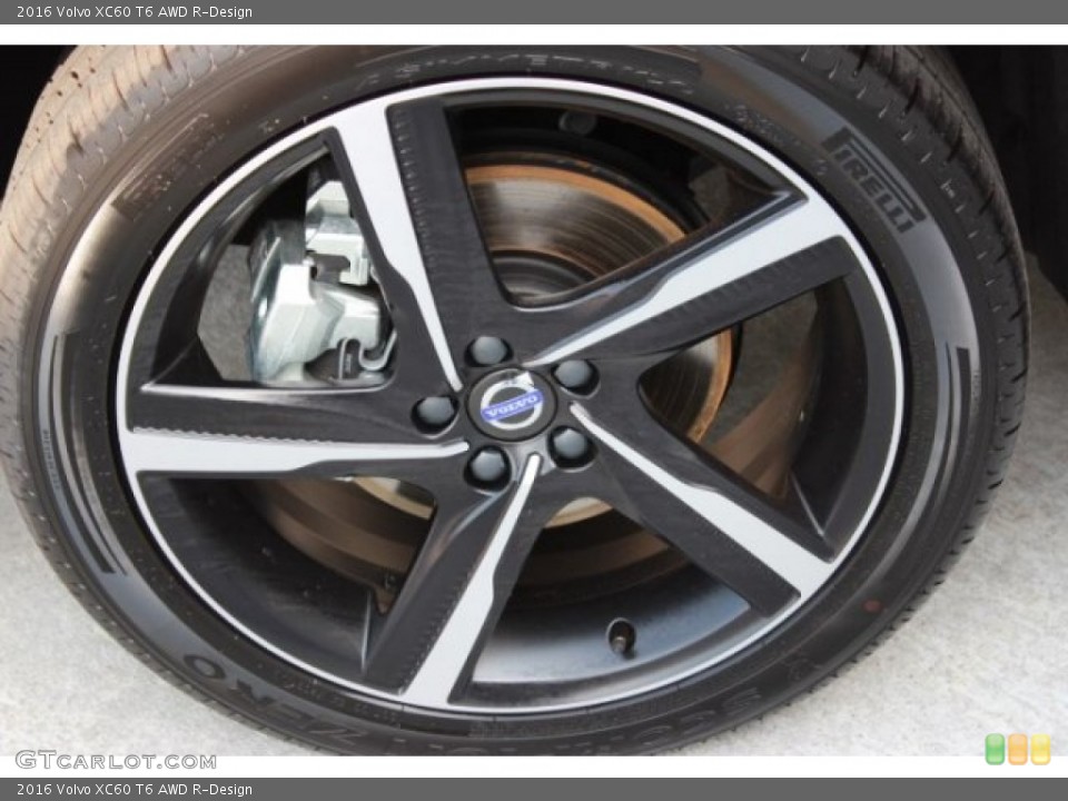 2016 Volvo XC60 T6 AWD R-Design Wheel and Tire Photo #106712904
