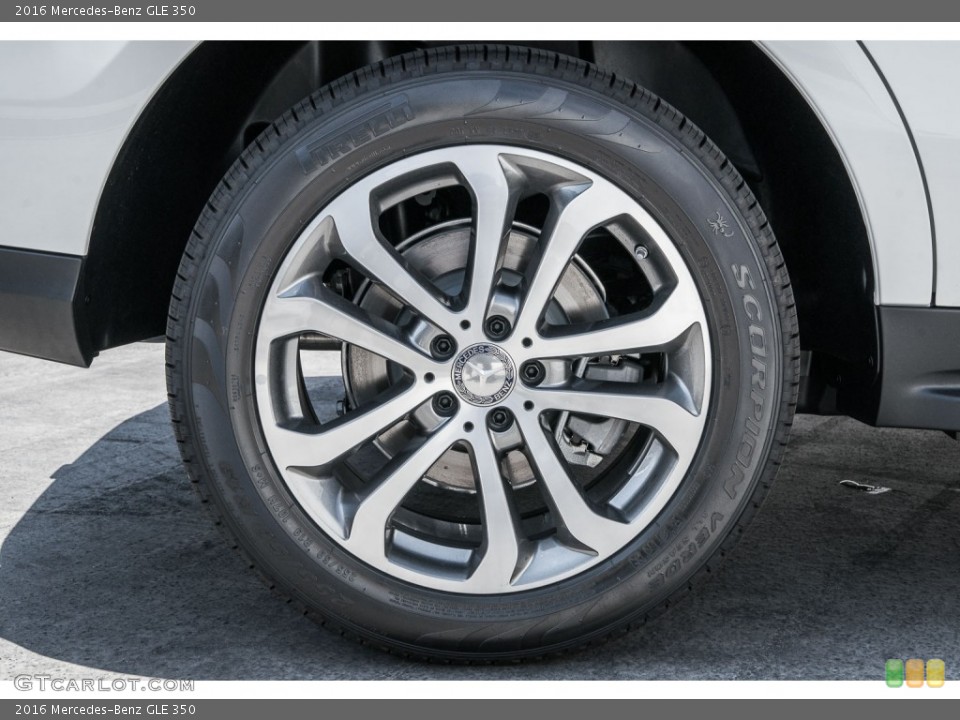 2016 Mercedes-Benz GLE 350 Wheel and Tire Photo #106715125