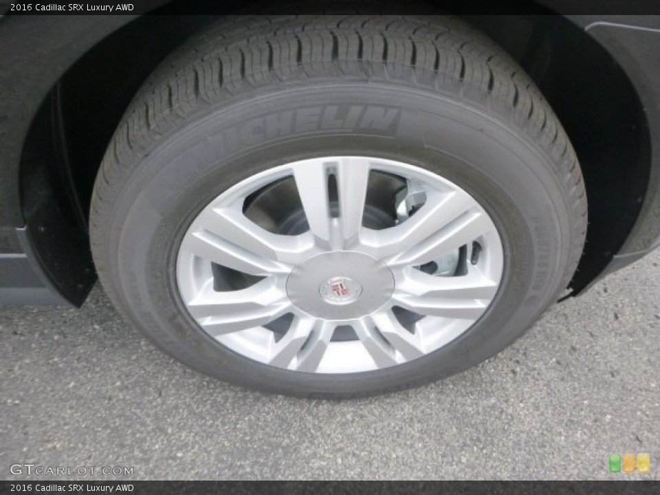 2016 Cadillac SRX Luxury AWD Wheel and Tire Photo #106730379