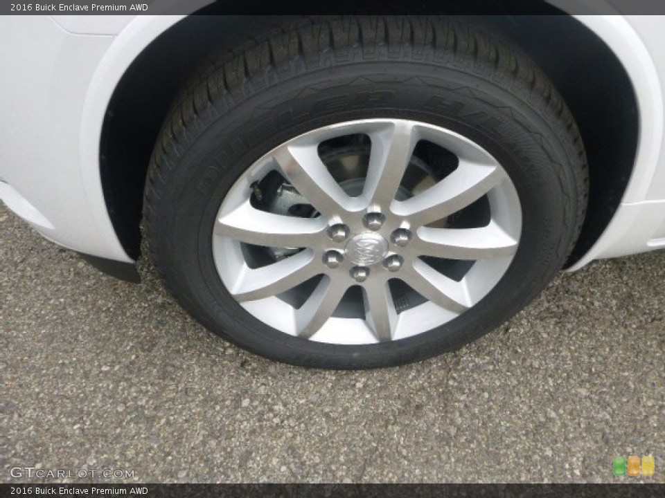 2016 Buick Enclave Premium AWD Wheel and Tire Photo #106743205