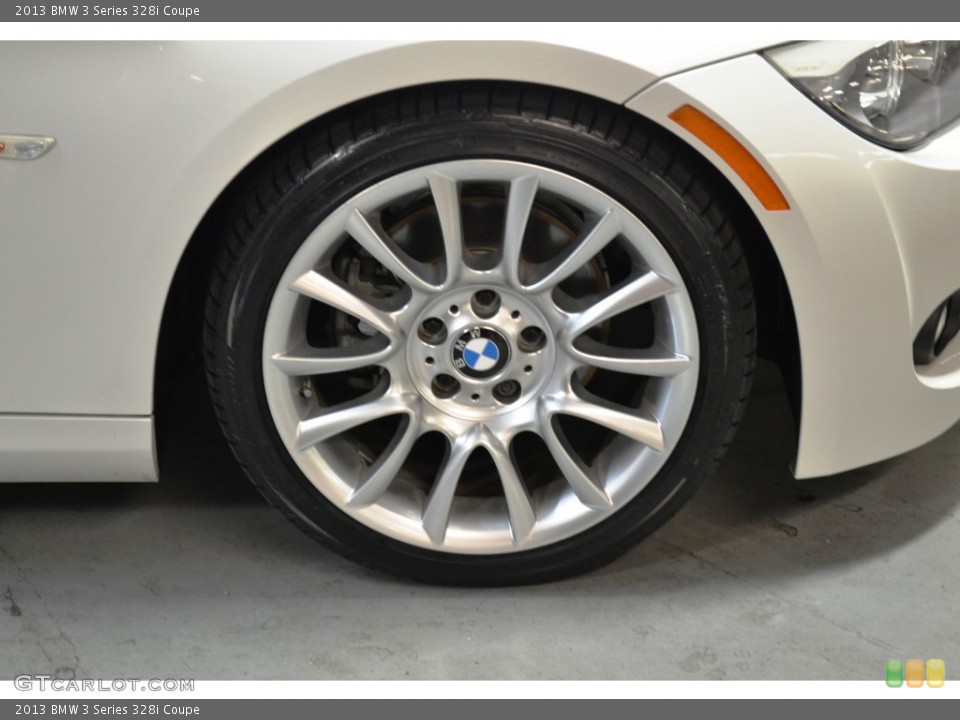 2013 BMW 3 Series 328i Coupe Wheel and Tire Photo #106754581