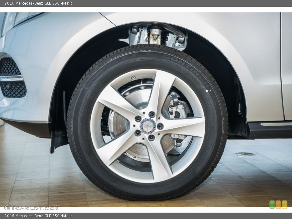 2016 Mercedes-Benz GLE 350 4Matic Wheel and Tire Photo #106759760