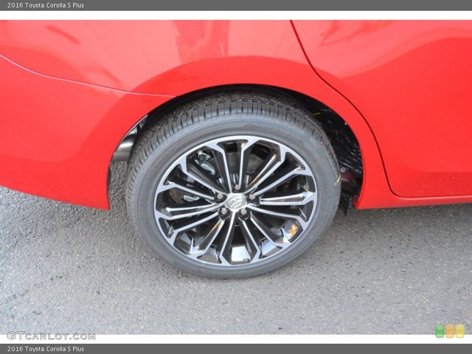 2016 Toyota Corolla S Plus Wheel and Tire Photo #106766921