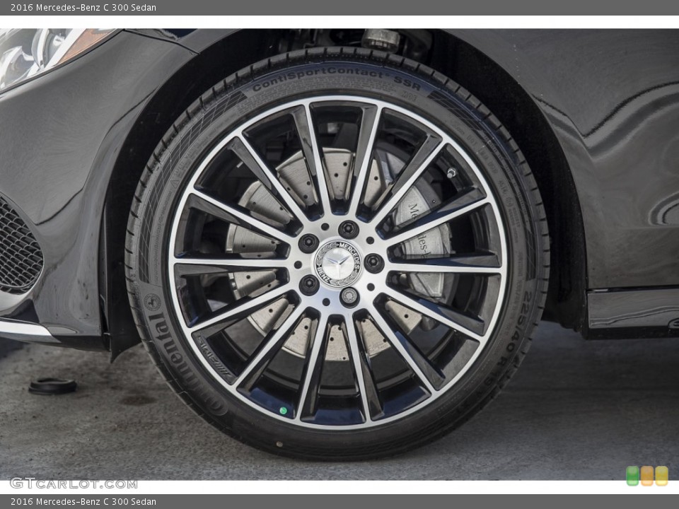 2016 Mercedes-Benz C 300 Sedan Wheel and Tire Photo #106773275
