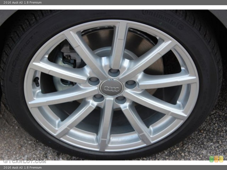 2016 Audi A3 1.8 Premium Wheel and Tire Photo #106778890