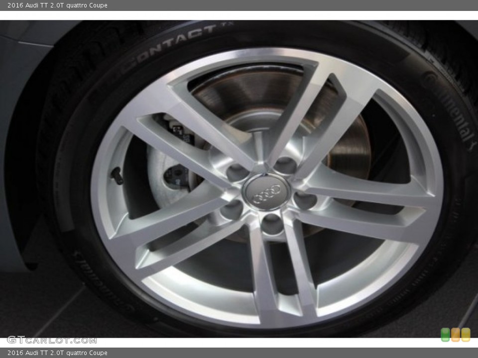 2016 Audi TT 2.0T quattro Coupe Wheel and Tire Photo #106779914