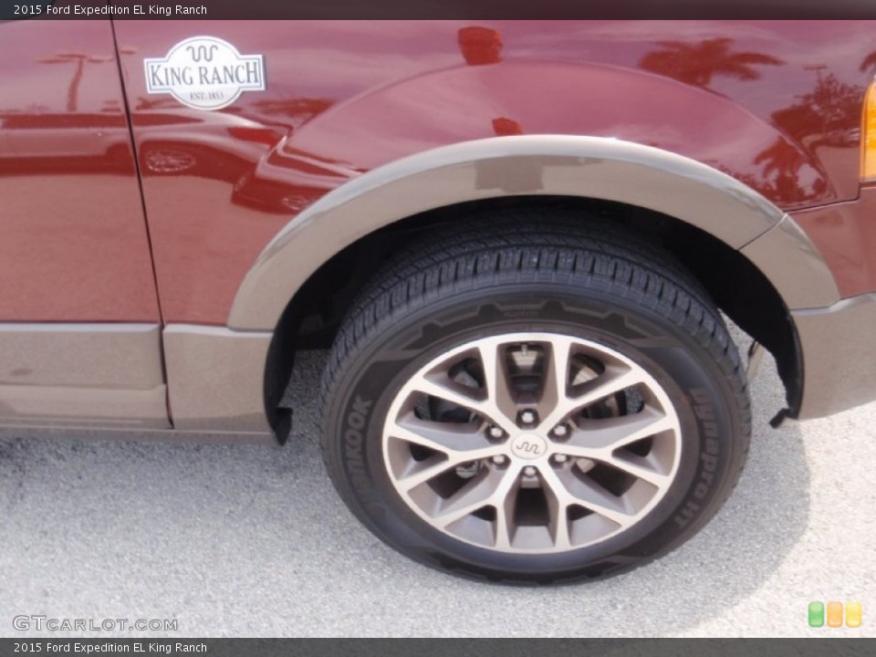 2015 Ford Expedition EL King Ranch Wheel and Tire Photo #106790046