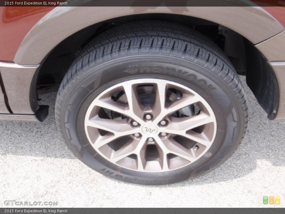 2015 Ford Expedition EL King Ranch Wheel and Tire Photo #106790169