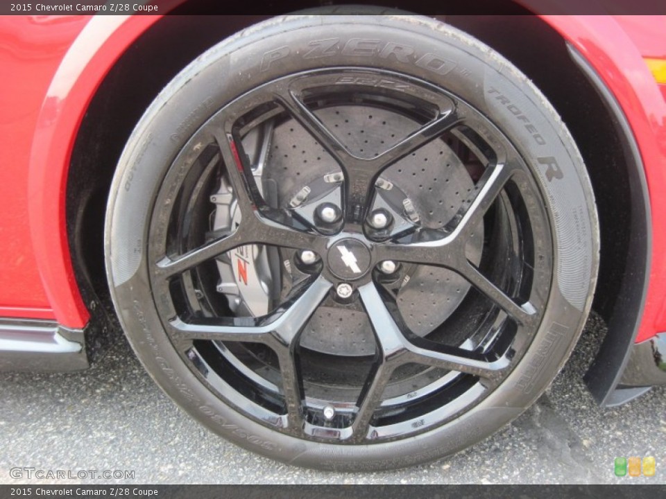 2015 Chevrolet Camaro Z/28 Coupe Wheel and Tire Photo #106795469