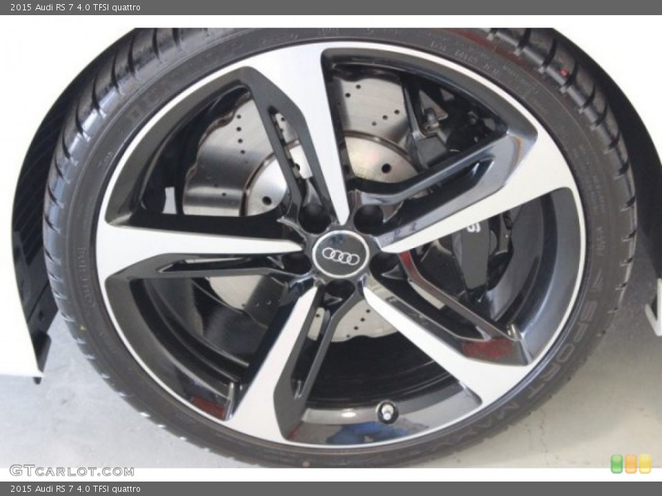 2015 Audi RS 7 4.0 TFSI quattro Wheel and Tire Photo #106799578