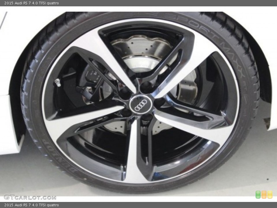 2015 Audi RS 7 4.0 TFSI quattro Wheel and Tire Photo #106799592