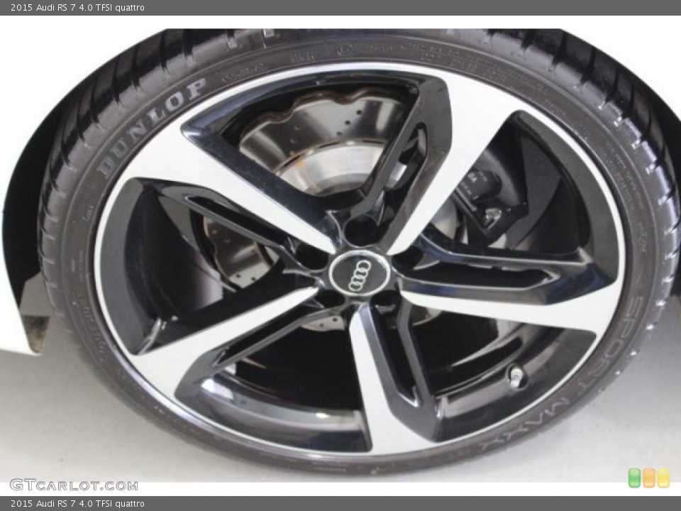 2015 Audi RS 7 4.0 TFSI quattro Wheel and Tire Photo #106799649