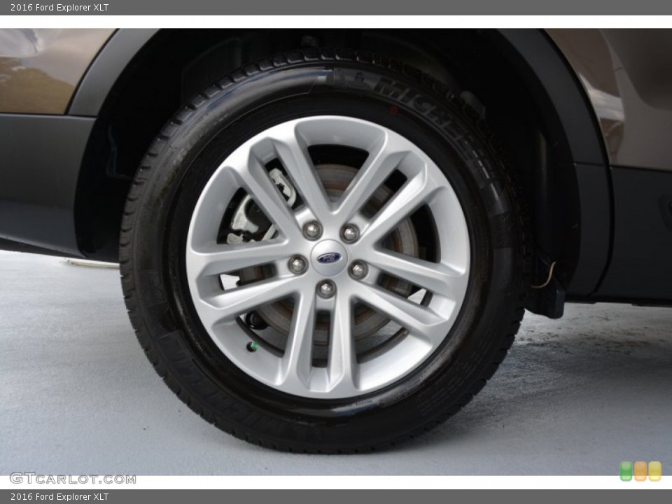 2016 Ford Explorer XLT Wheel and Tire Photo #106804812