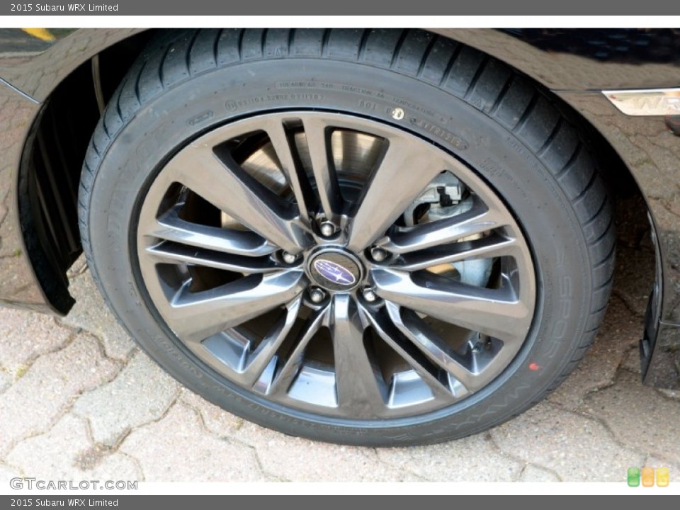 2015 Subaru WRX Limited Wheel and Tire Photo #106809645