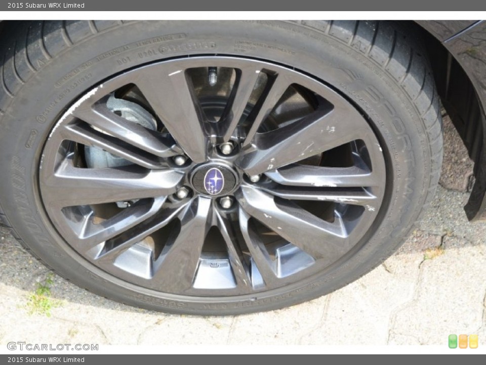 2015 Subaru WRX Limited Wheel and Tire Photo #106809648
