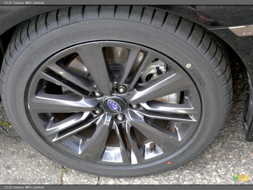 2015 Subaru WRX Limited Wheel and Tire Photo #106809651