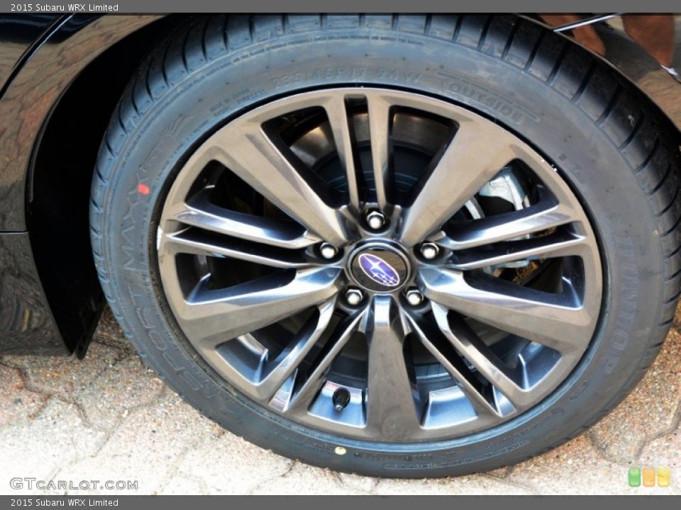2015 Subaru WRX Limited Wheel and Tire Photo #106809654