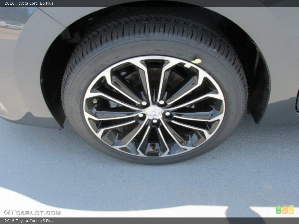 2016 Toyota Corolla S Plus Wheel and Tire Photo #106820160