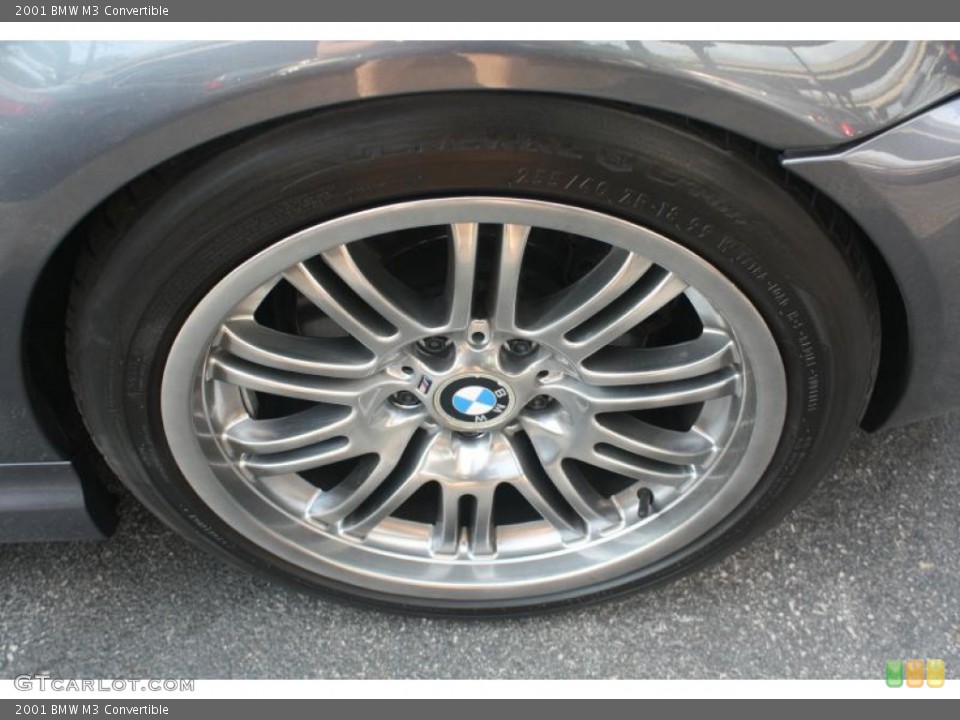2001 BMW M3 Convertible Wheel and Tire Photo #106828719