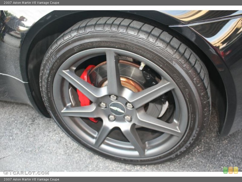 2007 Aston Martin V8 Vantage Coupe Wheel and Tire Photo #106839015