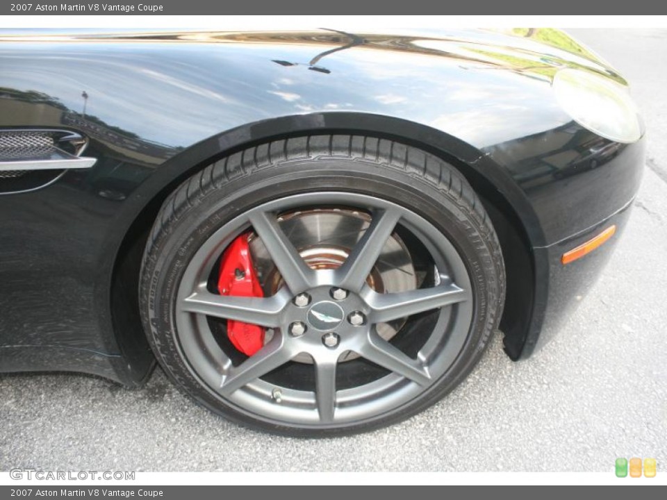 2007 Aston Martin V8 Vantage Coupe Wheel and Tire Photo #106839102