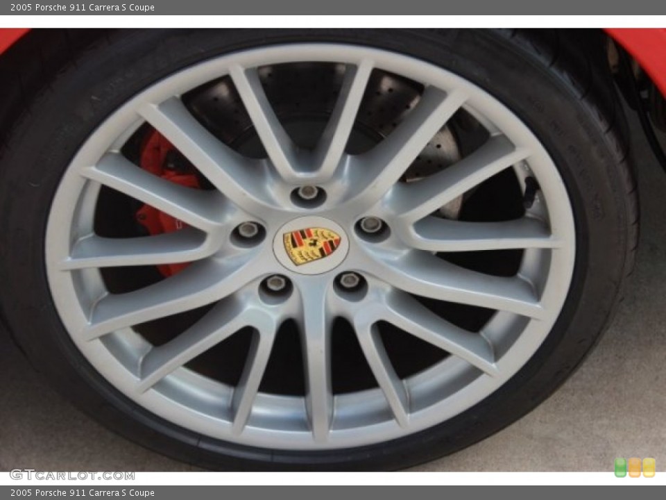 2005 Porsche 911 Carrera S Coupe Wheel and Tire Photo #106886714