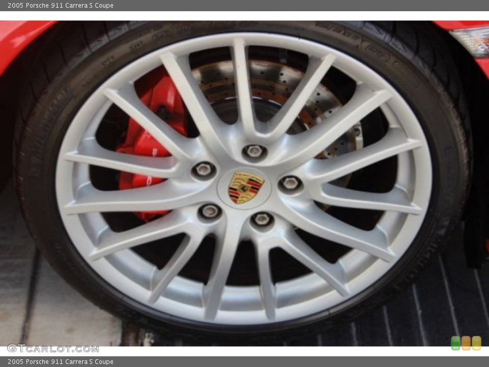 2005 Porsche 911 Carrera S Coupe Wheel and Tire Photo #106886894