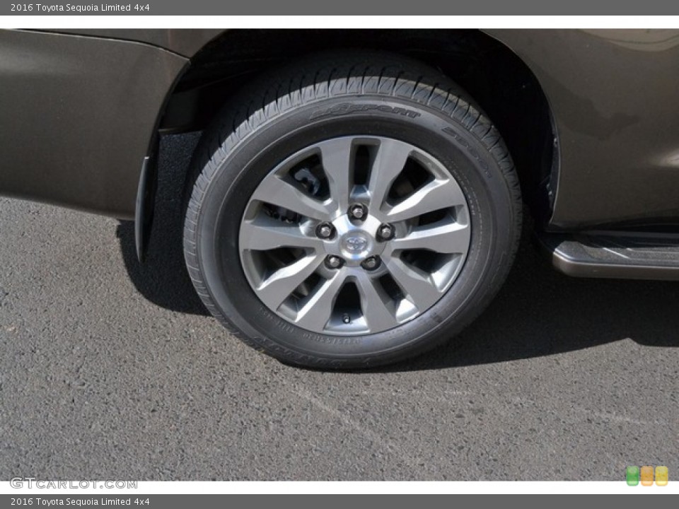 2016 Toyota Sequoia Limited 4x4 Wheel and Tire Photo #106895129