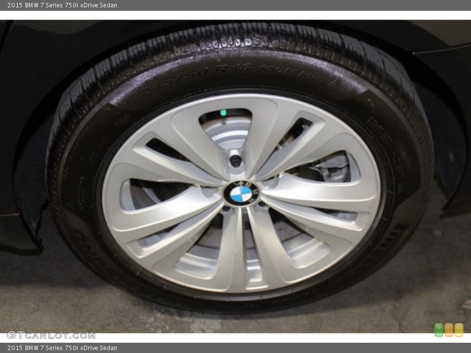 2015 BMW 7 Series 750i xDrive Sedan Wheel and Tire Photo #106903011