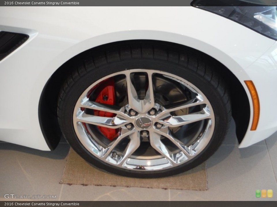 2016 Chevrolet Corvette Stingray Convertible Wheel and Tire Photo #106917160