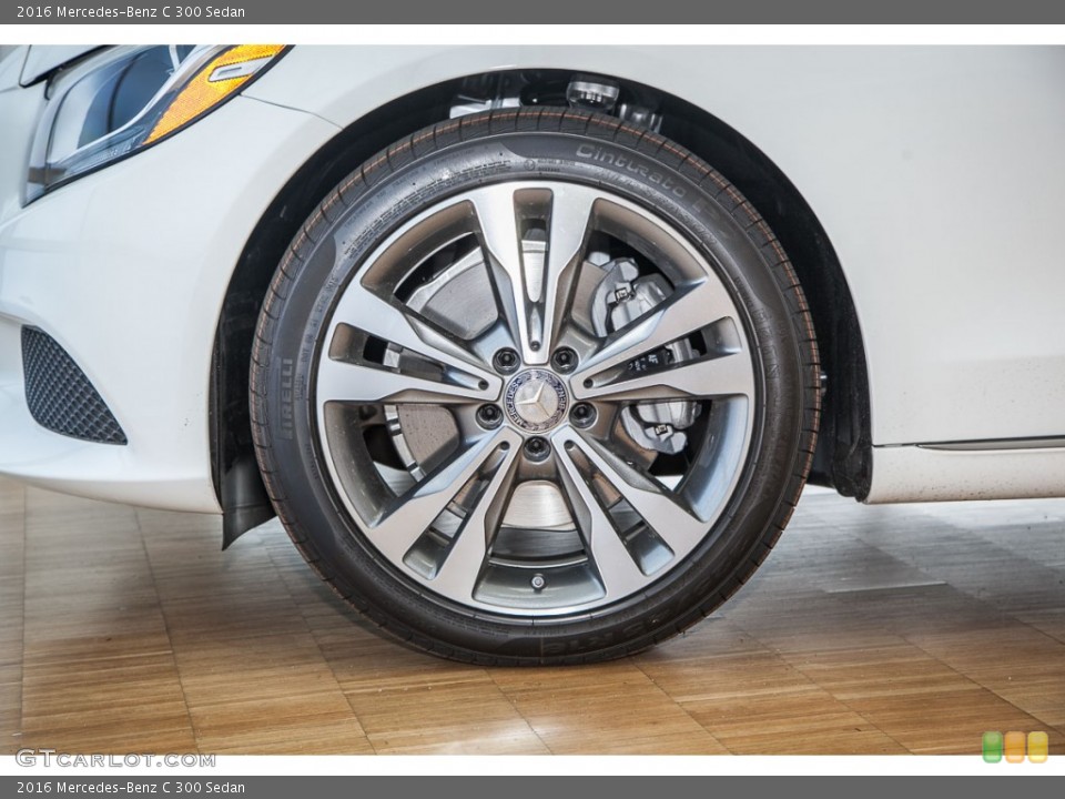 2016 Mercedes-Benz C 300 Sedan Wheel and Tire Photo #106920685