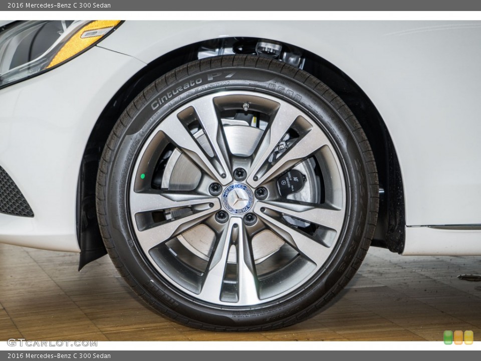 2016 Mercedes-Benz C 300 Sedan Wheel and Tire Photo #106921023