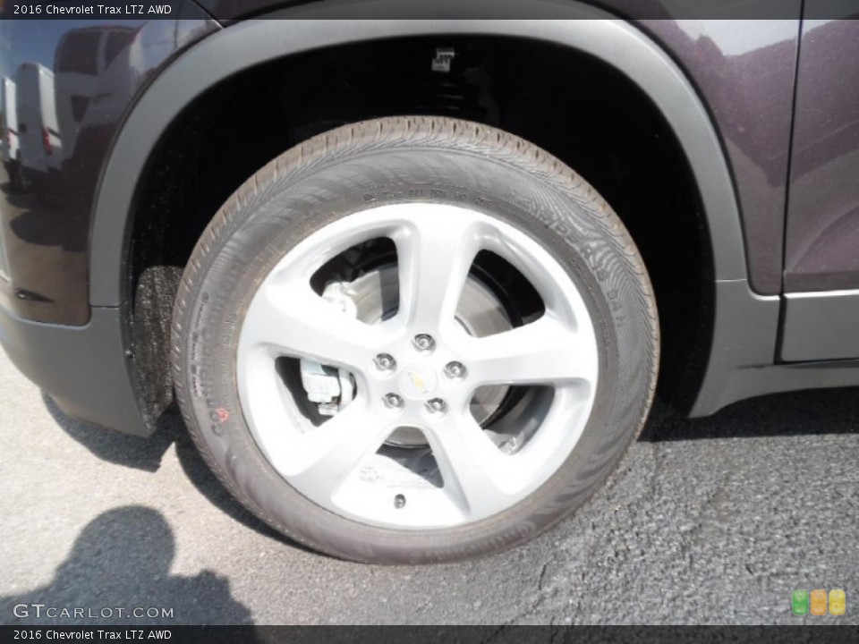 2016 Chevrolet Trax LTZ AWD Wheel and Tire Photo #106923396