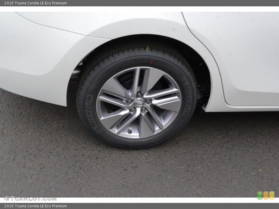 2016 Toyota Corolla LE Eco Premium Wheel and Tire Photo #106928178